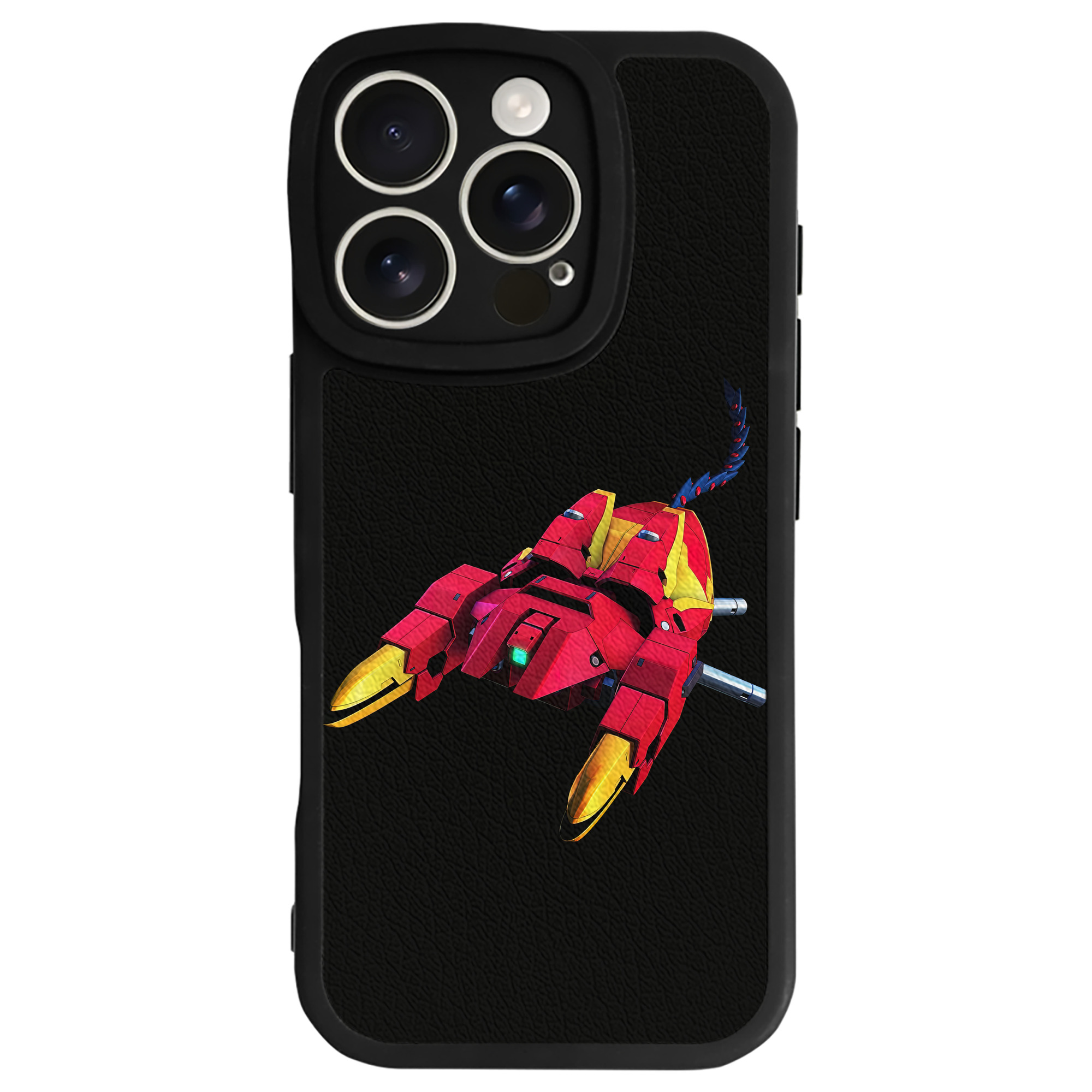 （画像用） 機動戦士ガンダム Mobile Suit Gundam 【iPhone 16シリーズ対応】シリコンスマホケース（レザー調） 材質：シリコン